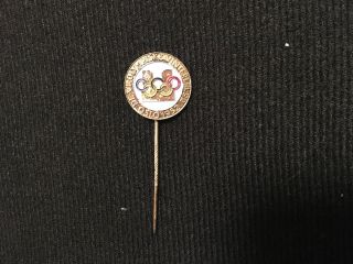 1952 Oslo Olympic Pin Badge Rare Pins