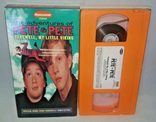 The Adventures Of Pete And Pete Farewell My Little Viking Rare Vhs
