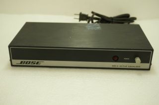 Vintage Bose 802 - E Active Equalizer Rare
