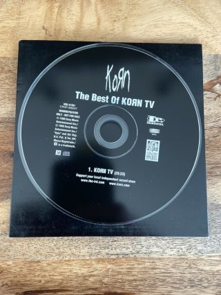 The Best Of Korn Tv Rare Oop Cd Follow The Leader Era Support Your Local Record