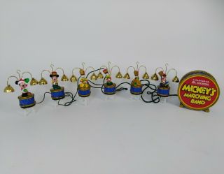 Rare Vtg 1992 Mr Christmas Disney Mickey’s Marching Band Musical Bells 35 Songs