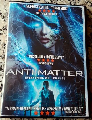 Anti Matter Rare Dvd Yaiza Figueroa Keir Burrows Worm Hole Time Travel Sci - Fi