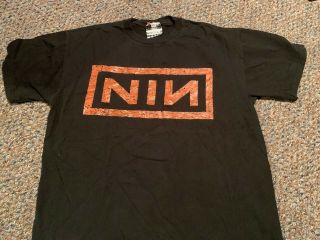 Nine Inch Nails Rare Vintage 2000 Fragility Us Tour Shirt Adult Large