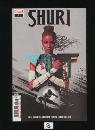 Shuri 1 2nd (second) Print Marvel Comics Black Panther Rare See Scans Wow