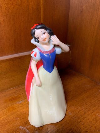Rare Disney Princess Snow White 6 " Ceramic Porcelain Figure Collectable