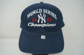 Rare Vintage Twins York Yankees World Series Champions 2000 Hat Cap 90s Nwt