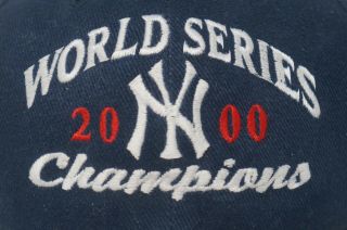 Rare Vintage TWINS York Yankees World Series Champions 2000 Hat Cap 90s NWT 2