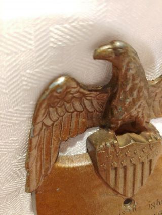 Vintage Patriotic Eagle & Shield Thomas Jefferson Quote Light Switch Plate Cover 3