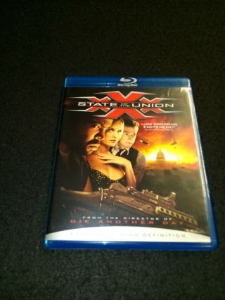 Xxx: State Of The Union (blu - Ray Disc,  2008) Oop Rare