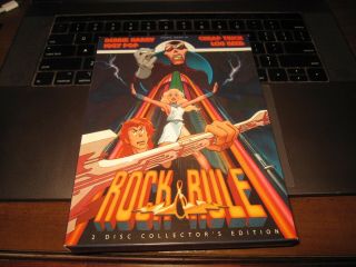 Rock And Rule (dvd,  2005,  2 - Disc Set,  Collectors Edition) Rare Oop W/booklet