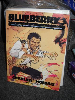 Blueberry 3 Angel Face Moebius Western Marvel Epic Comics Gn Rare English
