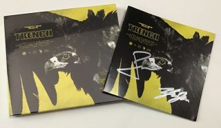 Twenty One Pilots Trench Signed Autographed Cover Cd Rare