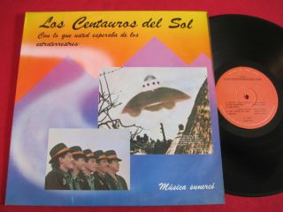 Rare Private Latin Cumbia Pasillo Nm Lp - Los Centauros Del Sol