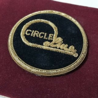 Rare Vintage Patch Nyc Circle Line Tourist Cruise York City History 3 "