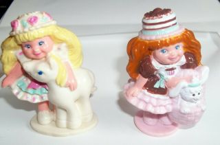 Vintage Cherry Merry Muffin Chocolotties Miniature Figures