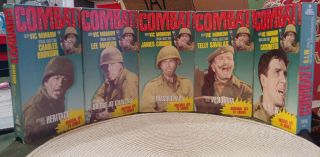 Combat Hit Tv Series Vhs Action World Vision Video Early Episodes Rare