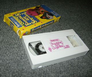 Barney Families are Special White VHS Cassette Tape 1995 Barney and Friends Rare 3