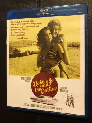 Bobbie Jo And The Outlaw [like Blu - Ray] Rare & Oop Nude Lynda Carter