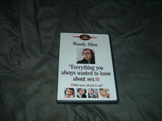 Everything You Always Wanted To Know About Sex Dvd Woody Allen 1972 Rare Oop