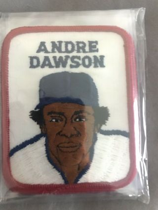 1978 1979 Penn Emblem Baseball Player Patch Andre Dawson Montreal Expos Rare
