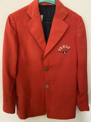 Rare Vintage OFFICIAL University of Texas Longhorn Band JACKET Uniform UT 2