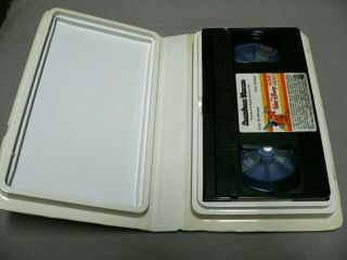 DISNEY AMERICAN HEROES VHS 1ST VIDEO RELEASE 1983 CLAMSHELL PAUL BUNYON RARE 2
