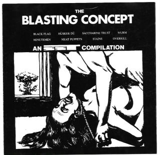 The Blasting Concept Rare Cd Minutemen Black Flag Stains Husker Du Meat Puppets