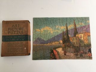 Rare Tuco Vintage Art Picture Puzzle 1930 