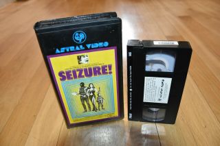 Seizure (1974) Vhs Very Rare Oop Astral Video Clamshell Oliver Stone Horror