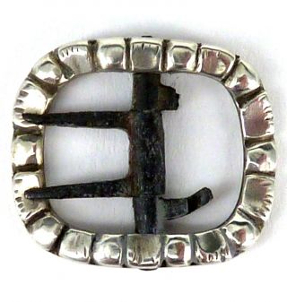 Small Silver Buckle Hallmarked Sterling By J Willamore