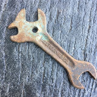 Antique E.  C.  Stearns & Co.  Syracuse Vtg Plow Farm Implement Wrench Tool Spanner