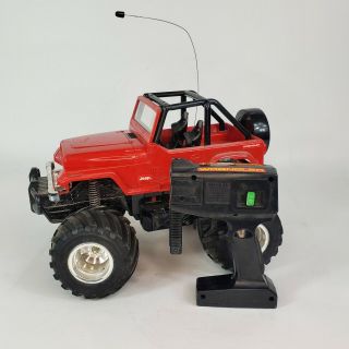 Vintage Rc 1988 Jeep Wrangler Tamiya Quick Drive Qd Rare (read Desc) Parts