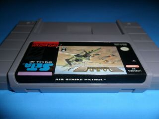 A.  S.  P.  Air Strike Patrol Nintendo Snes 100 Authentic Rare