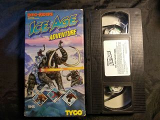 Vtg Dino - Riders Vhs Ice Age Adventure Rare Tyco Animated Action Series