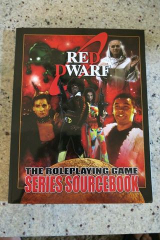 Red Dwarf Rpg The Roleplaying Game Series Sourcebook Rare Deep 7