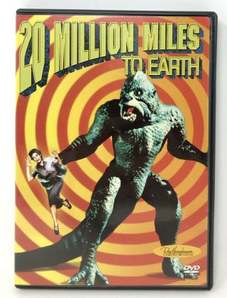 20 Million Miles To Earth - Ray Harryhausen - 1957 (dvd,  2002) Rare Htf Oop