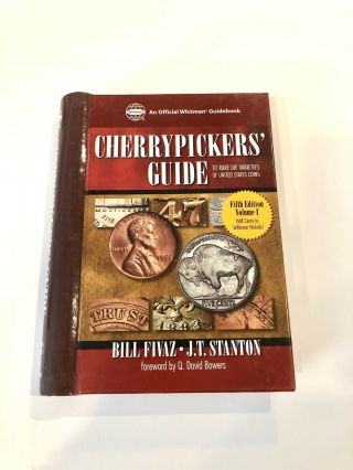 Cherrypickers Guide To Rare Die Varieties 5th Ed Vol 1 Half Cents - Nickels Fivaz