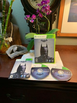 Batman: Arkham Origins - Xbox 360 Game 2disc Set Rare Pristine Shape