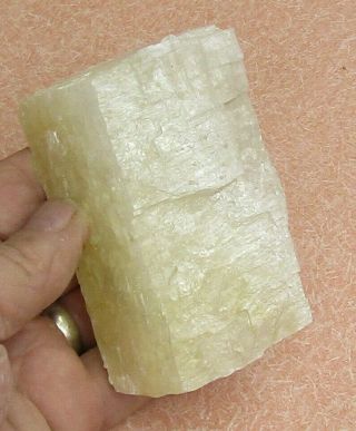 Mineral Specimen Of A Calcite Rhombohedron From Ottawa Co. ,  Ok,  Ex.  Boodle Lane