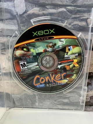 Conker: Live & Reloaded - Microsoft Xbox (2005) Disc Only - Rare