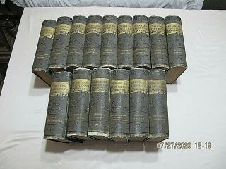 15pc Rare Antique Charles Dickens Copperfield Edition 1800 