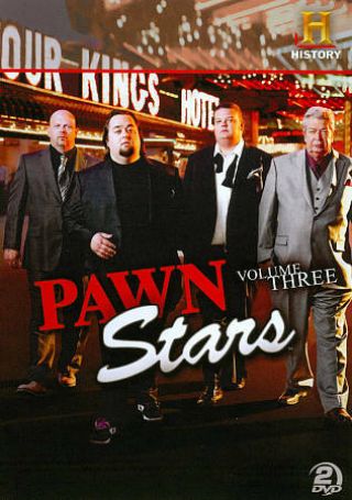 Pawn Stars Volume Three,  Rare 2 Disc Dvd,  Very Good