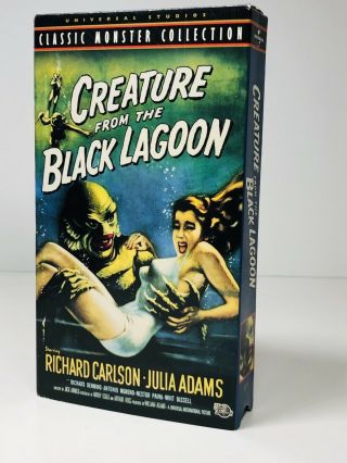 Creature From The Black Lagoon Rare Vintage Horror Vhs Tape