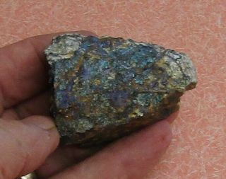 Mineral Specimen Of Rich Copper Ore (bornite) From Pima Co. ,  Arizona