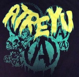 Atreyu American Post Hardcore Metalcore Band Black T - Shirt Size Xs Rare