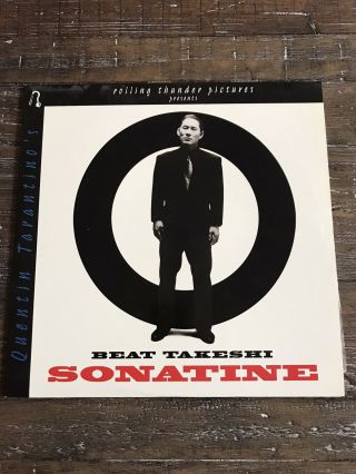 Sonatine (1993) Rare Laserdisc - Takeshi Kitano With Intro By Quentin Tarantino
