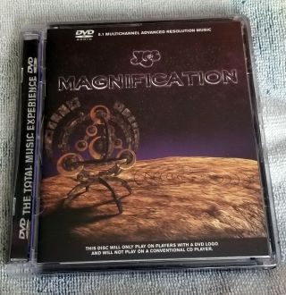 Yes - Magnification Dvd Audio,  2002 Rare Oop Prog Rock Yes