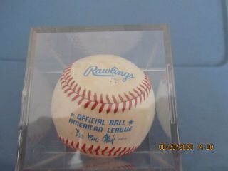Vintage Lee Macphail American League Baseball Very Rare