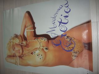 Madonna Erotica Promo Poster Japan Rare Warner