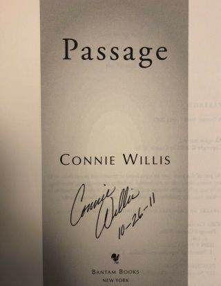 Signed By Connie Willis - Willis Passage - 1st Ed.  (2001) Rare In Dust Jacket